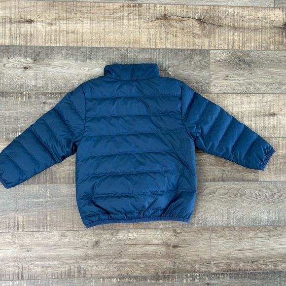 REI Kids Blue Reversible Puffer Jacket - Picture 2 of 5